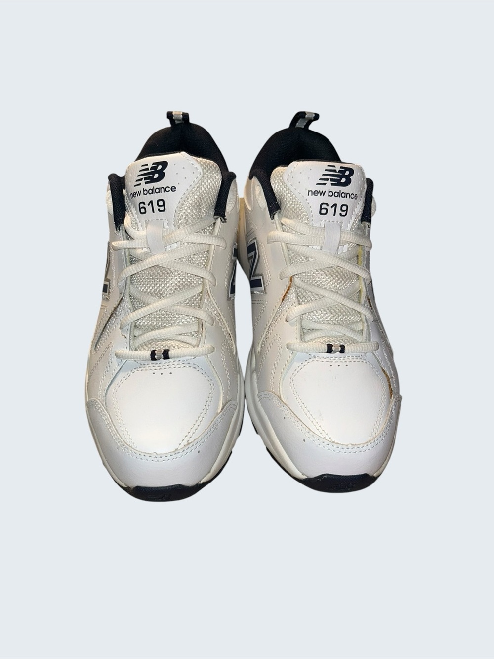 New Balance 619 Shoes Men’s Size 7 White Cross Trainer Sneaker MX619WN2 Grandpa